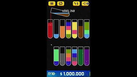 Water Sort Puzzle Level 249