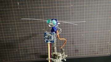【電子工作】360° 連続回転サーボ と ジェスチャーセンサ で 首振りトンボちゃん【サーボモータ】