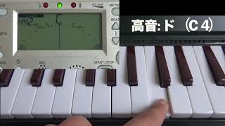 【鍵ハモの音検証！】メロディピアノP3001-32K