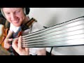 This STEEL fretless bass sounds INSANE