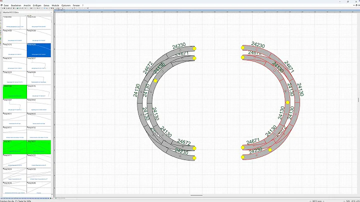 Gleisplan für kleine Märklin Anlage – Parallelgleis mit Bahnhof & Schattenbahnhof