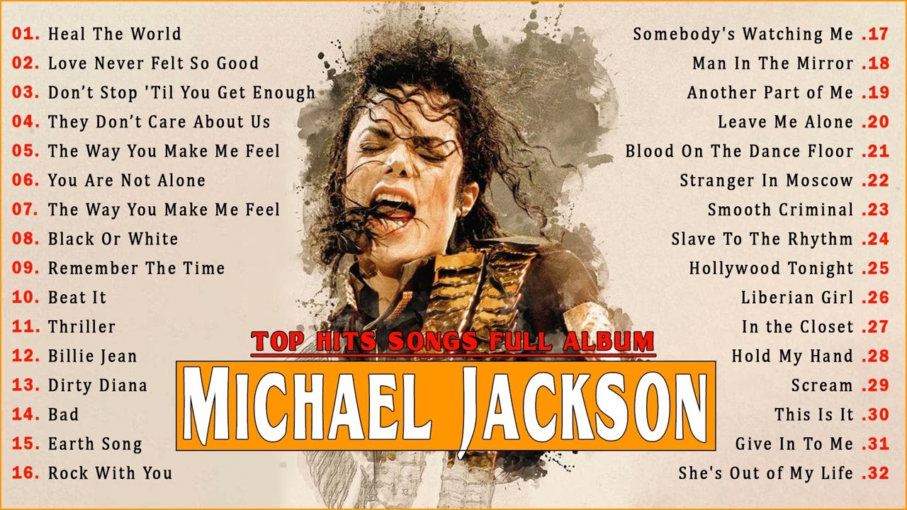 MICHAEL JACKSON Greatest Hits Full Album   The Best of MICHAEL JACKSON 2022