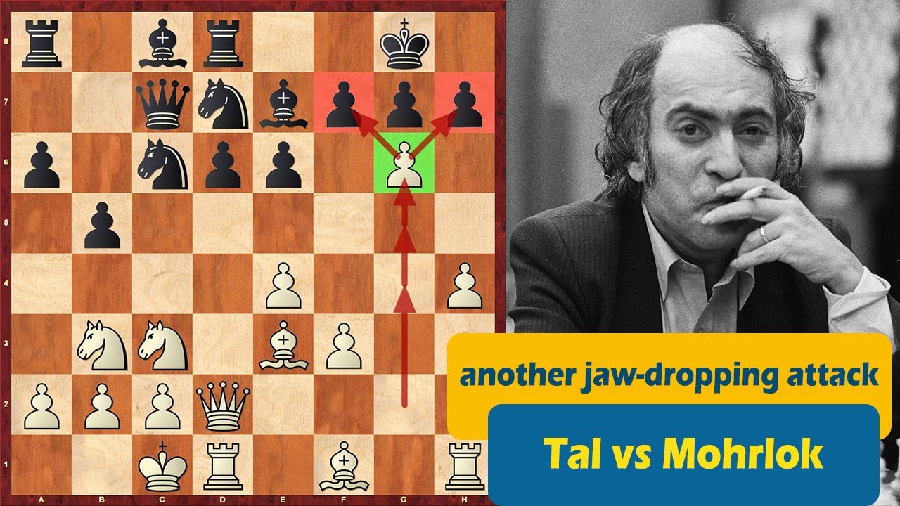 Mikhail Tal takes advantage of whites premature attack in the