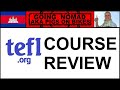WWW.TEFL.ORG.UK 100 HOUR ONLINE TEFL COURSE REVIEW teaching English foreign language.