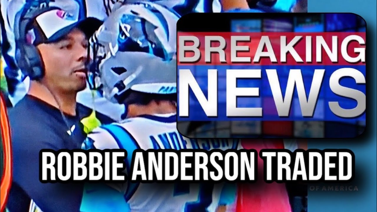 Panthers trade wide receiver Robbie Anderson to Arizona