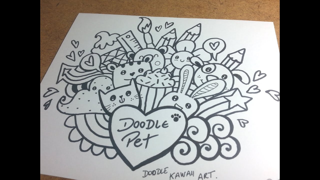 Image for gambar doodle art anniversary