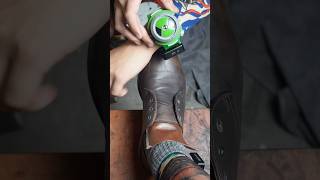 Dr.martens 10 Years Old Getting Unbelievable Shoe Shine Satisfying