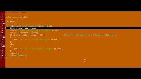 Check Whether the Three Angles Make A Valid Triangle or an Invalid Triangle With a Program in C++