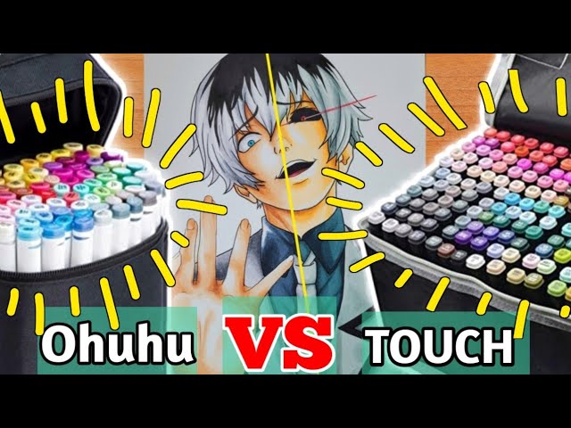 TOUCH FIVE MARKERS vs OHUHU MARKERS - Which cheap Copic