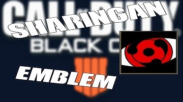 bo4 emblem tutorial - Sharingan