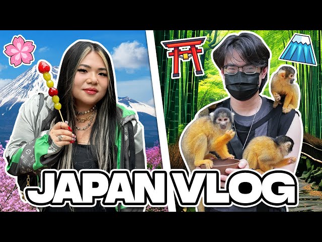 We Tried To Do Everything in Japan! | KREW Travel Vlog class=