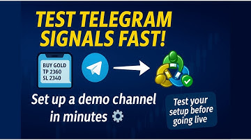 How to Test Telegram Signals on a Demo Channel (MT4/MT5) ✅