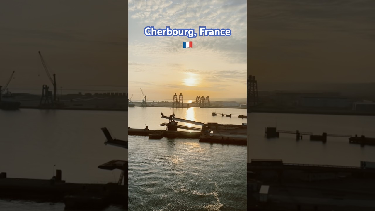 Cherbourg, France | Great port day! #shorts