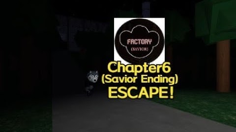 How to ESCAPE Chapter6 Factory(Savior Ending) in Piggy:The Result of Isolation Book2