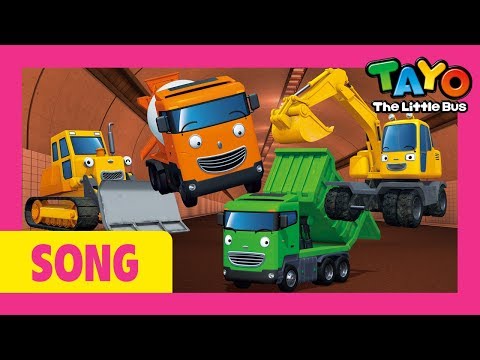 Tayo The Strong Heavy Vehicles Music Video L Tayo's Sing Along Show 1 L Tayo The Little Bus