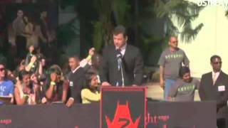 Handprint Ceremony at Gruman's Chinese Theater - Robert, kristen and Taylor - Part 1