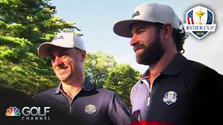 Famous Cameron Young, Justin Thomas evaluate fourball win during Ryder Cup Day 1 | Golf Channel Wealth