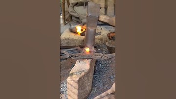 Old Tools Melted Into a New Peraak Complete Forging Tutorial# Blacksmith work# youtube short video