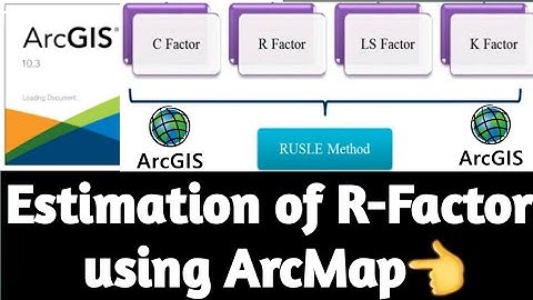 Rainfall Erosivity (R-Factor) for estimation of soil loss & sediment yield using RUSEL model Part-I