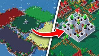 NEW Incremental Upgrade City Builder!! - For the Crown - Colony Sim Logic Castle Builder
