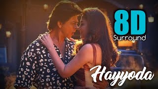 Hayyoda 8D - Jawan | ShahRukh Khan | Nayanthara | Vijay Sethupathi | Anirudh Ravichander | 8D SONIC