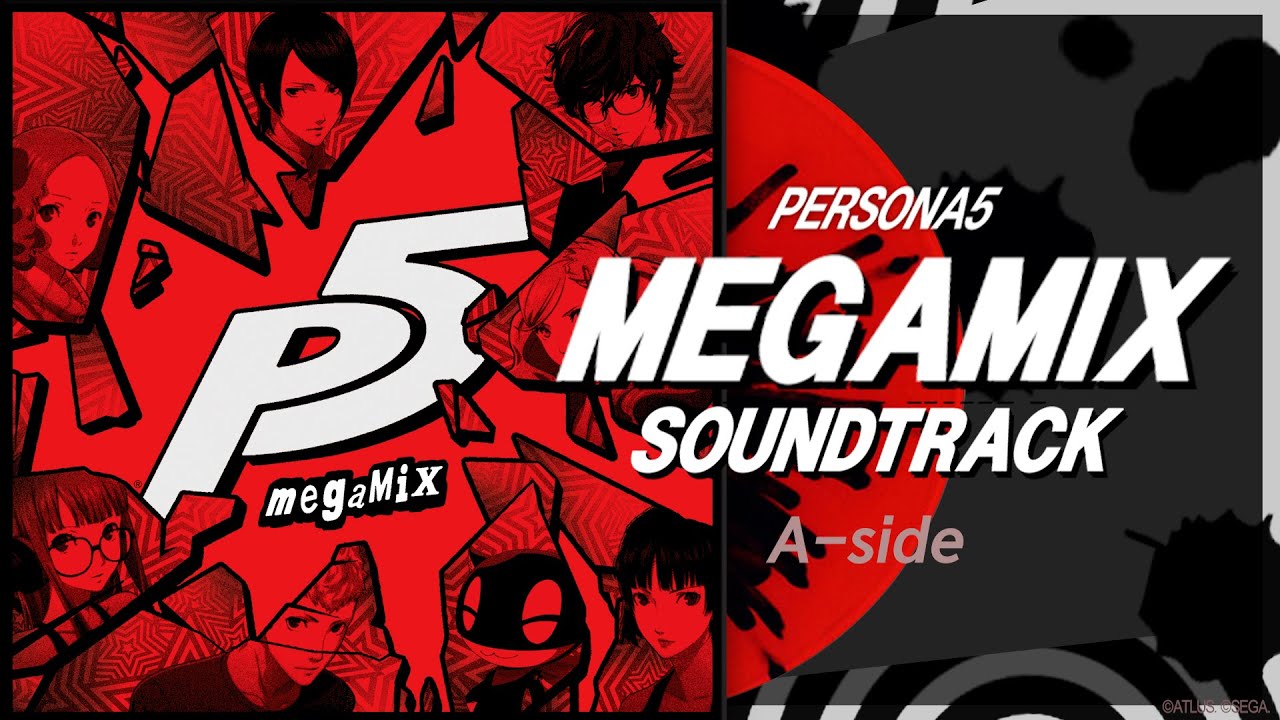 PERSONA 5 MEGAMIX VINYL SOUNDTRACK (SPLATTER VINYL LP)/ATLUS