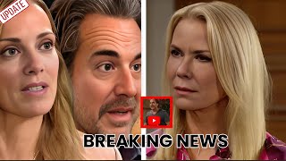 "BREAKING: Brooke's Heartbreaking Warning! Will Ridge Face a HOSTILE Takeover? 😱 | Bold & Beautiful