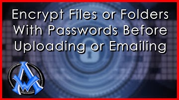 Encrypt Files or Folders With Passwords Before Uploading or Emailing