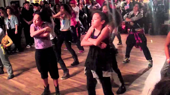 JoAnn dancing to The Motto by Drake Choreography b...