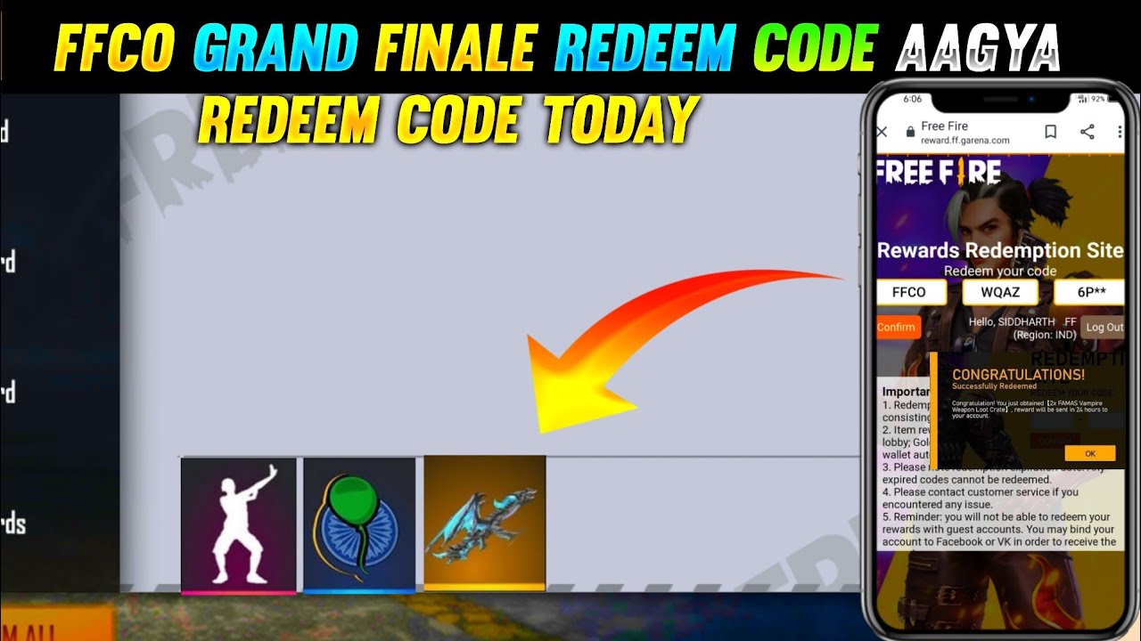 FREE FIRE CITY OPEN REDEEM CODE | FREE FIRE REDEEM CODE TODAY | EMOTE AND DRACO AK REDEEM CODE TODAY