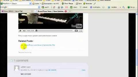 IMA 09 wordpress plugin - contextual related posts