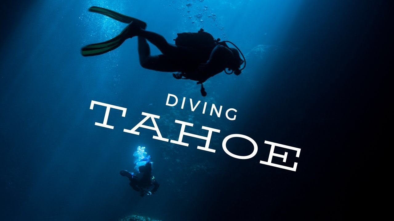 Scuba Diving Lake Tahoe, Carnelian Bay. Altitude diving at 6229 feet