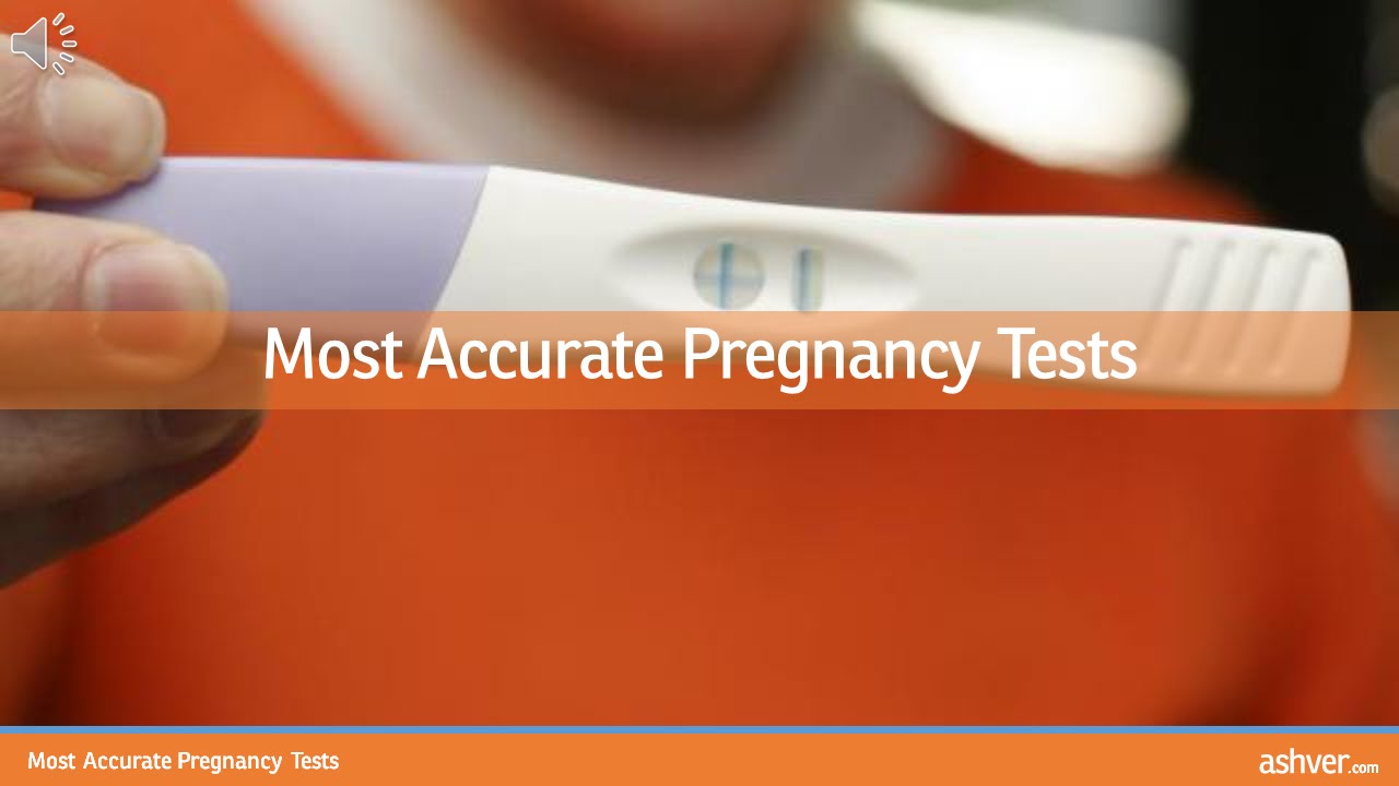 Most Accurate Pregnancy Tests YouTube