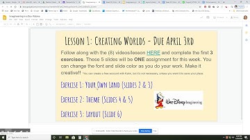 Week 33 Instructional Video I