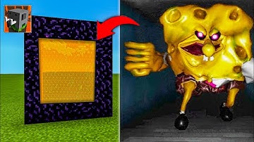 How to Make a PORTAL to Cursed SpongeBob in Craftsman