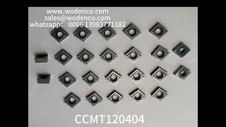 Wodenco CCMT120404 Carbide insert