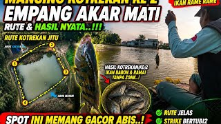 Mancing Kotrekan Ke-2 di Empang Akar Mati Bekasi | Rute Spot & Hasil Strike Ikan Ramai!