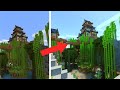 Minecraft RTX | Japanese Mountain castle