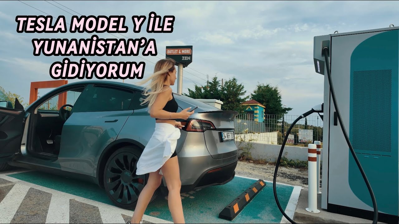 TESLA MODEL Y İLE YUNANİSTAN’A GİDİYORUM |  ŞARJ, MALİYET VE DENEYİM