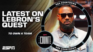 Woj: LeBron James is 'putting in the work' to own an NBA team in Las Vegas | NBA Countdown