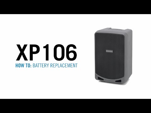 How To: Samson XP106 Battery Replacement