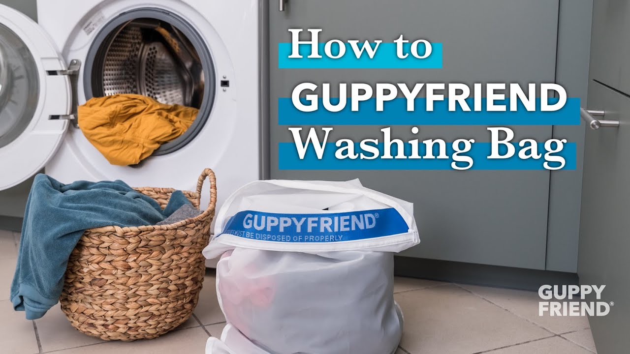 How to use the GUPPYFRIEND Washing Bag YouTube