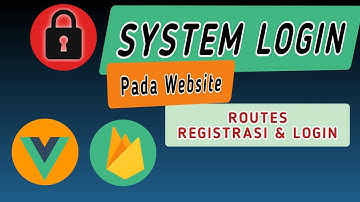 cara membuat sistem login website sekolah #1 - routes login dan registrasi