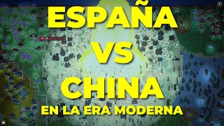 ESPAÑA VS CHINA EN LA ERA MODERNA (MOD) WORLDBOX