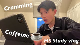 AP Exam Study VLOG😬 | Study With a CANADIAN HS Student ツ