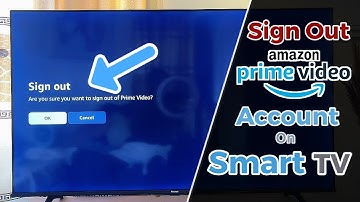 How to Sign Out of Amazon Prime Video on Smart TV