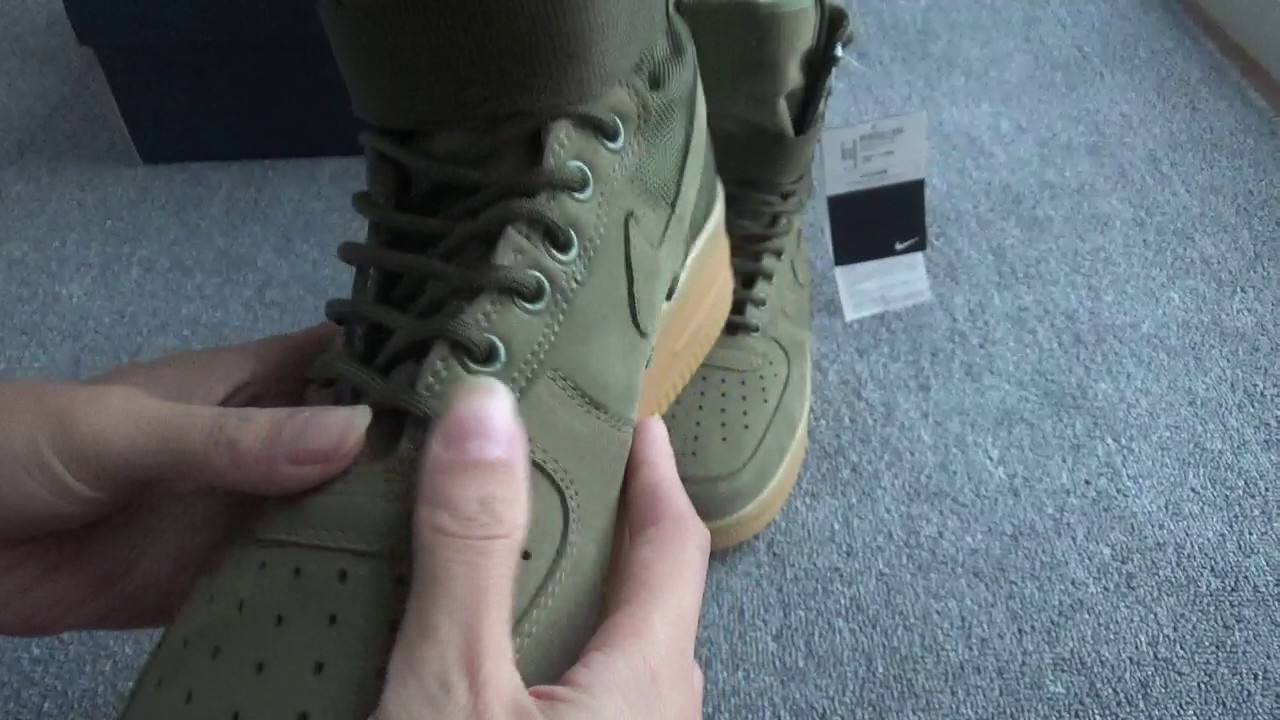 Nike Special Field Air Force 1 Army Green From Yeezyswholesale Net