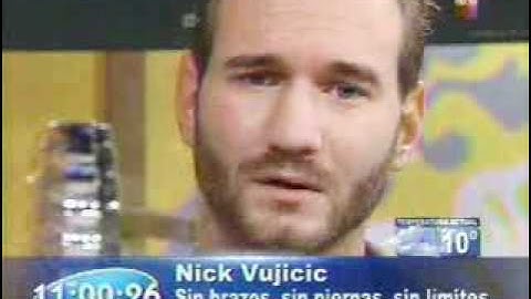 felipe camiroaga en el matinal oracion de Nick Vujicic