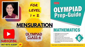 Class 6 Maths - Mensuration 50 questions | MTG Prep Guide Solutions