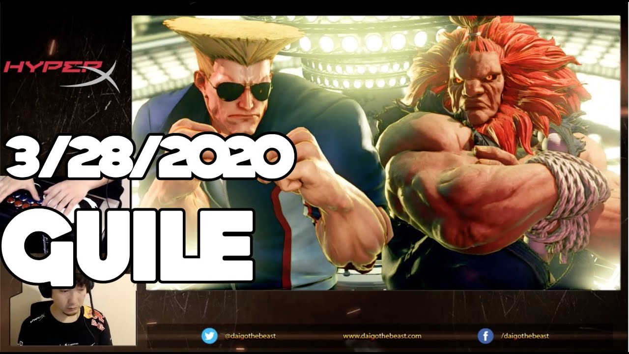 【BeasTV Highlight】 3/28/2020 Street Fighter V ガイル配信 Guile Stream